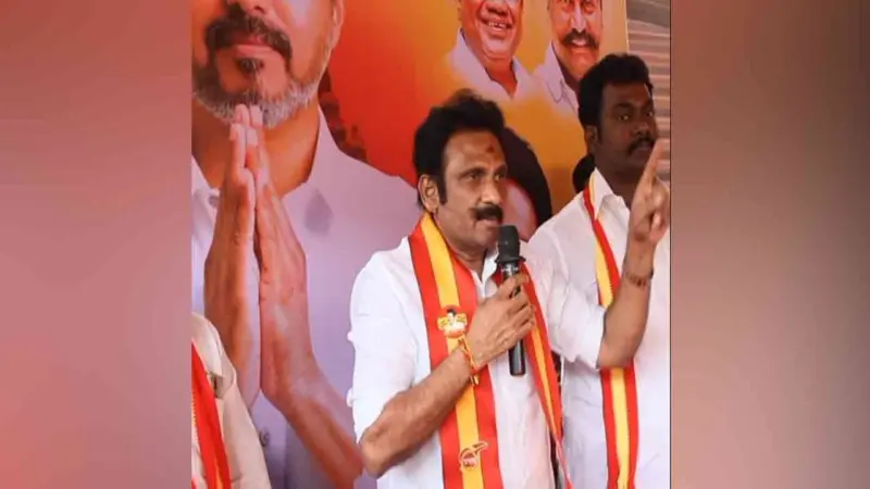 "ஜவுளிப் பூங்கா திட்டத்தை நிறுத்துவோம்" - அதிர்ச்சியை ஏற்படுத்திய தவெக எம்.எல்.ஏ!