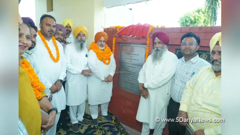 ਚੇਤਨ ਸਿੰਘ ਜੌੜਾਮਾਜਰਾ ਨੇ ਕਲਿਆਣ ਤੇ ਗਾਜੀਪੁਰ ਵਿਖੇ ਮੁੱਖ ਮੰਤਰੀ ਖੇਡ ਦੇ ਮੈਦਾਨ ਕੀਤੇ ਲੋਕ ਅਰਪਣ