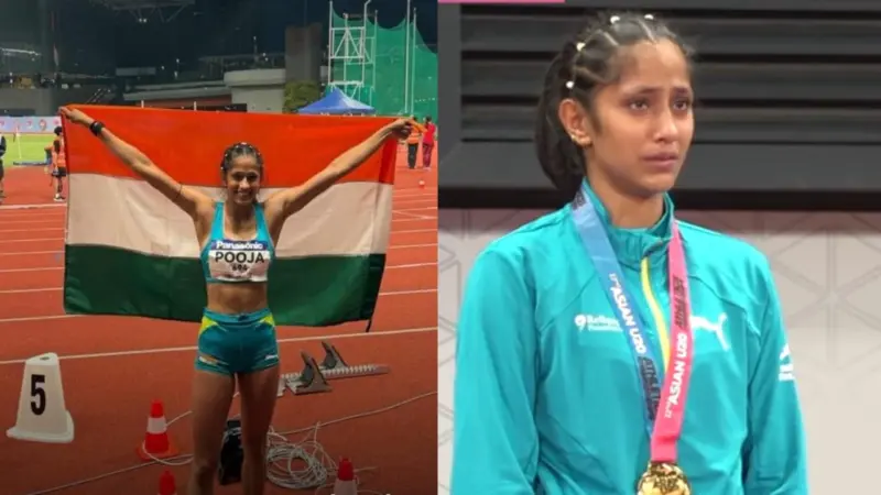 Asian U20 Athletics Championships: 14 ஆண்டுகால சாதனை முறியடிப்பு.. 1.93 மீ உயரம் தாண்டி சாதனை படைத்த பூஜா சிங்!