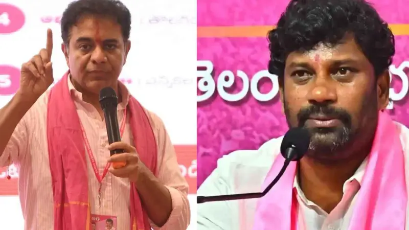 KTR : మాట జారొద్దు, లైన్ దాటొద్దు.. దూకుడుగా వెళ్తున్న నేతలకు కేటీఆర్ క్లాస్?