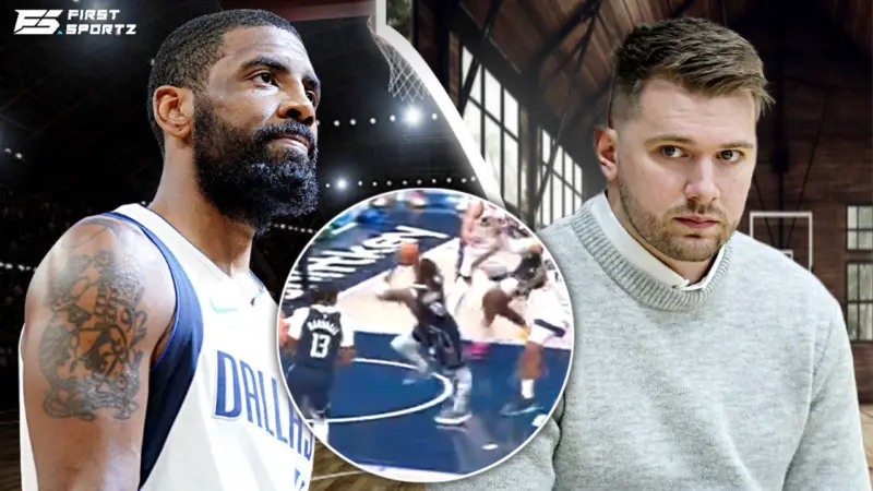 "True Kobe disciple" - Kyrie Irving crying after injury leaves Luka Doncic and fans devastated