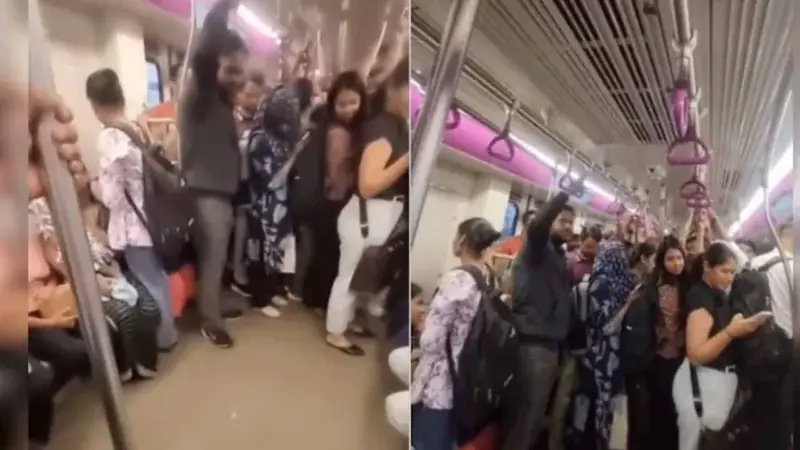 'ரயில் உள்ளே புகுந்தது மழைநீரா?'- விளக்கம் கொடுத்த மெட்ரோ நிர்வாகம்