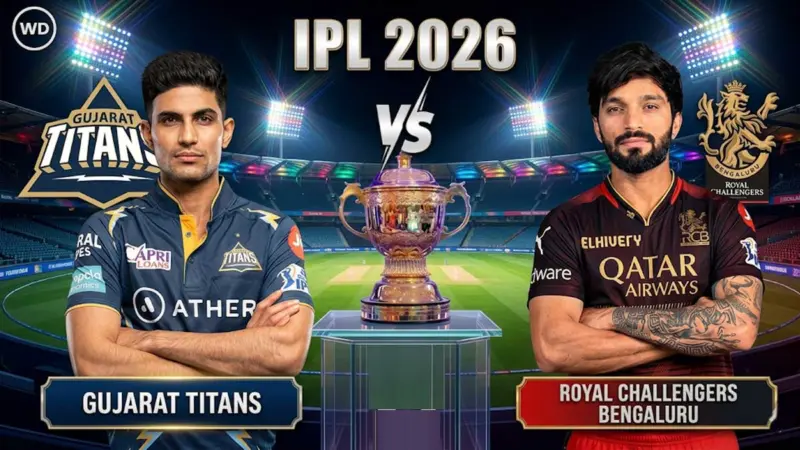 RCB vs GT IPL 2026: Royal Challengers Bengaluru Aim to Bounce Back Against Gujarat Titans