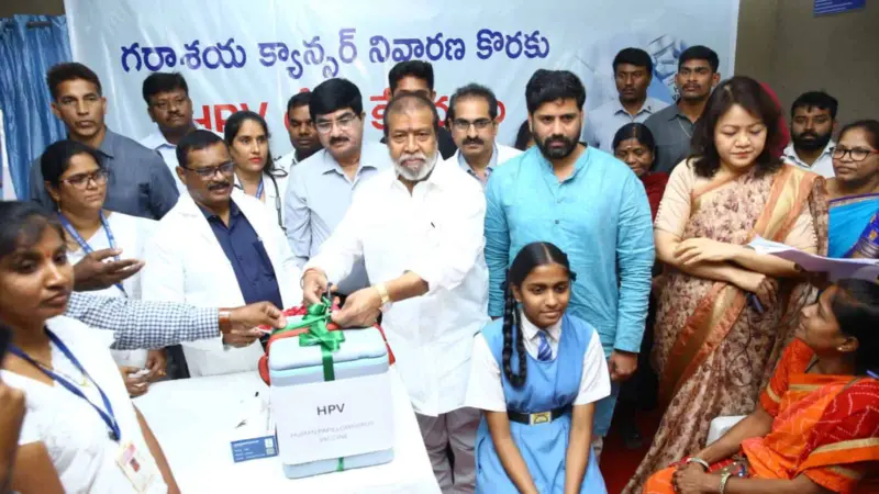 Telangana govt launches statewide HPV vaccination drive from Hyderabad
