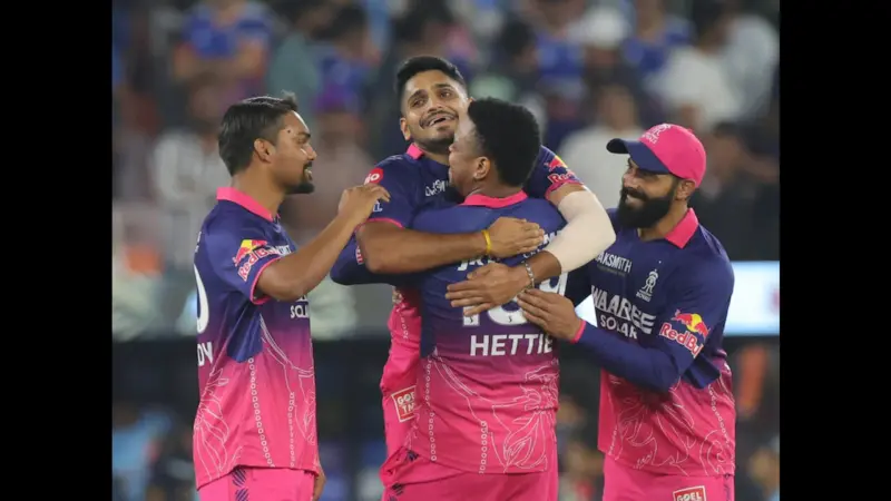 IPL 2026: राजस्थान रॉयल्स की रोमांचक जीत, गुजरात टाइटंस को 6 रन से हराया