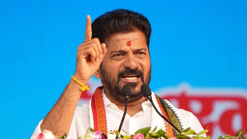 Revanth Blames Those Two For KCR's Plight