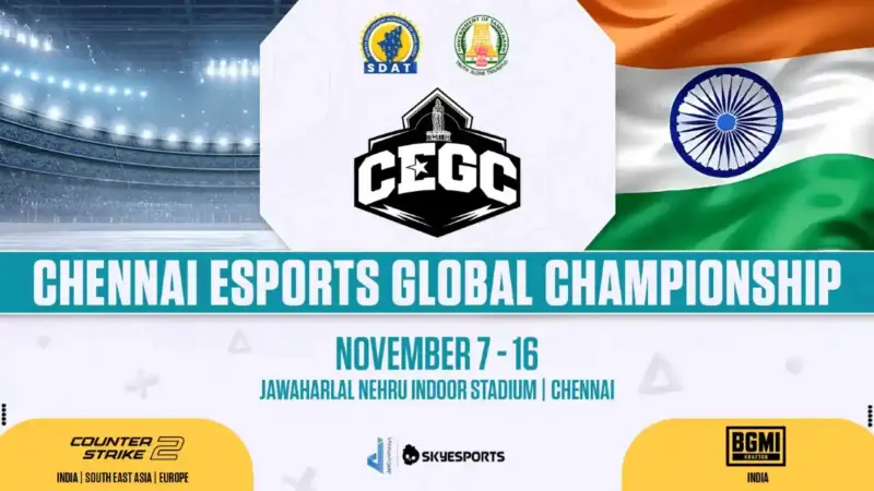Chennai Esports Global Championship (CEGC) Announces Counter-Strike 2 and BGMI Tournaments