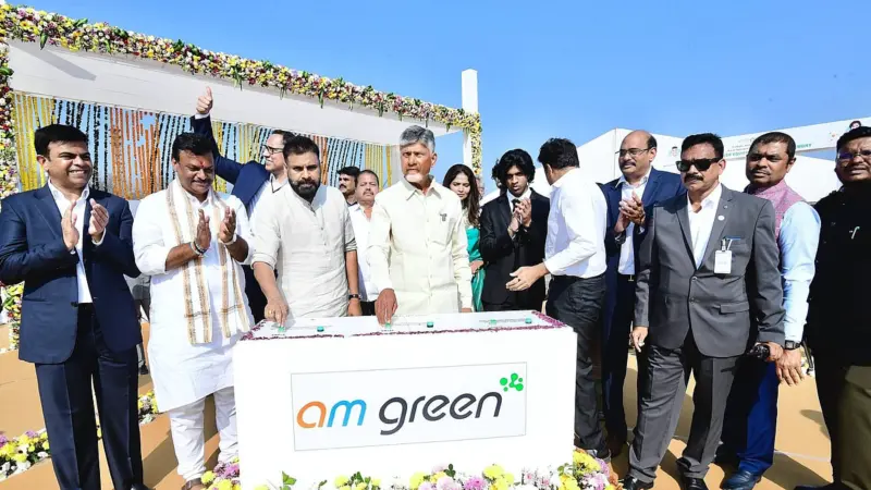 Stone laid for India's first mega Green Ammonia Plant in Andhra Pradesh's Kakinada