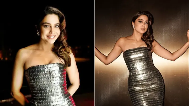 Bollywood's Rising Star Sharvari Stuns in Rare Alberta Ferretti Gown