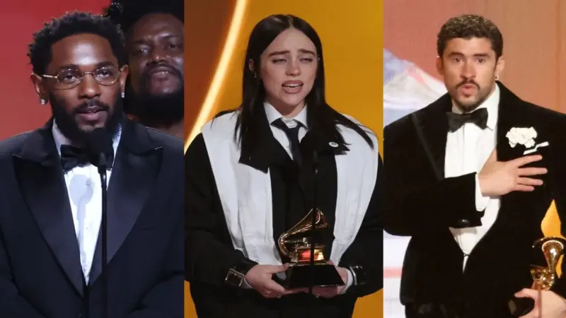 Grammys 2026 Full Winners List: Kendrick Lamar Earns Consecutive Record of the Year Nab, Bad Bunny and Billie Eilish Take Major Trophies