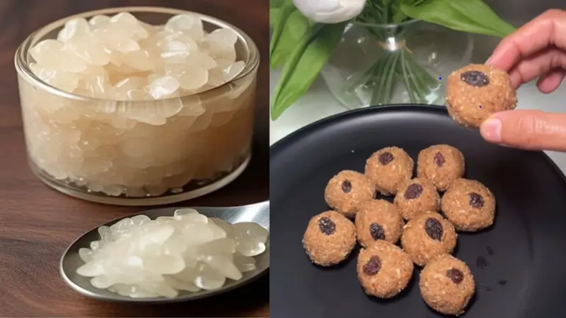 கிருஷ்ண ஜெயந்திக்கு சத்தான 'பாதாம் பிசின் லட்டு' செய்து அசத்துங்க!