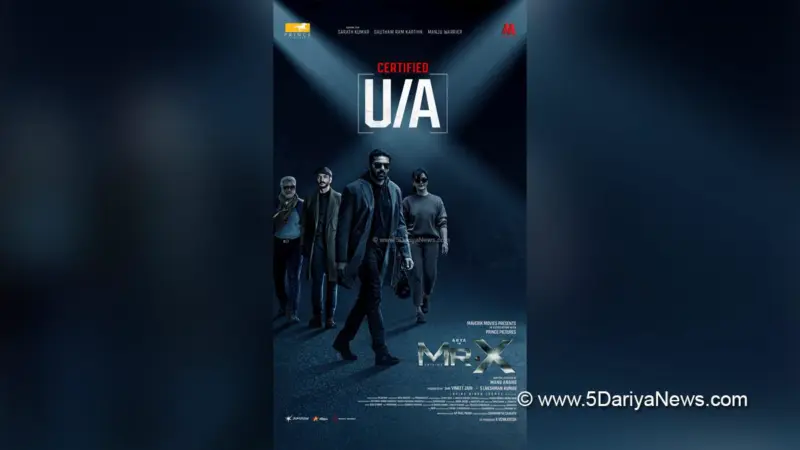 Arya, Gautham Karthik, Manju Warrier-starrer 'Mr X' cleared for release with U/A certificate