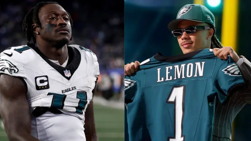 No Room For AJ Brown After Eagles Trade with Cowboys to Draft Makai Lemon