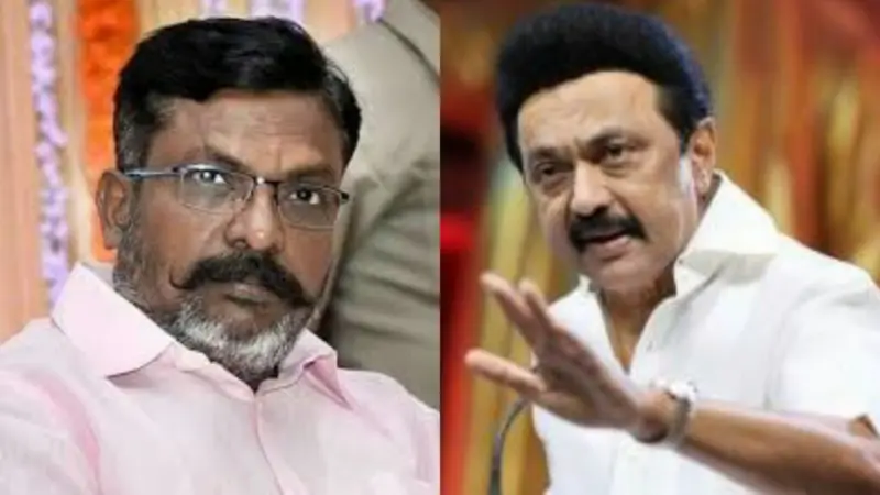 "திமுகவுக்கு மெஜாரிட்டி கிடைக்காது" திருமாவளவனுக்கு துணை முதல்வர் பதவியா..? குண்டைத் தூக்கிப் போட்ட விசிக தலைவர்..!!