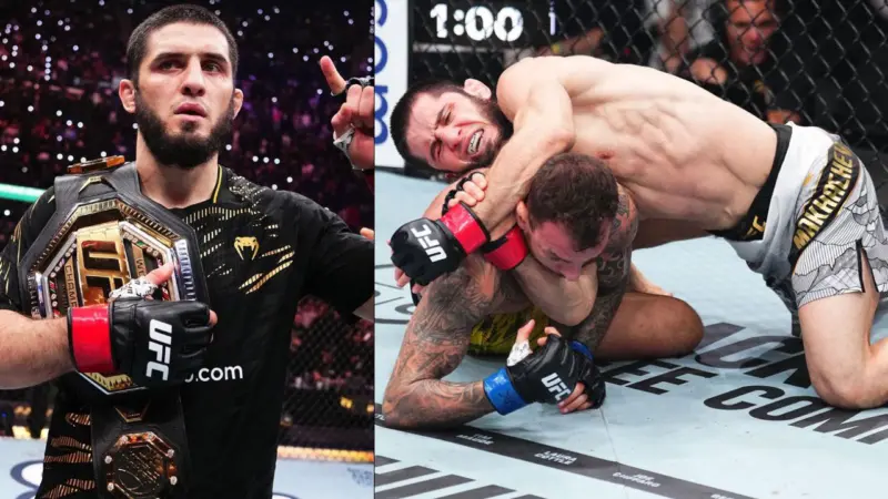 Islam Makhachev vs Jiu-Jitsu black belts: Every time UFC champion 'checked that moment' inside octagon