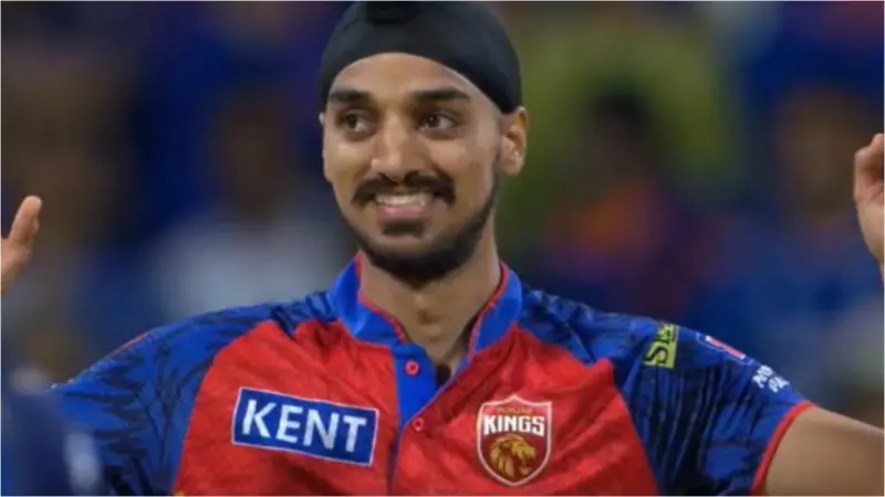 Watch: Arshdeep Singh's double-wicket over dents MI during MI vs PBKS clash in IPL 2026