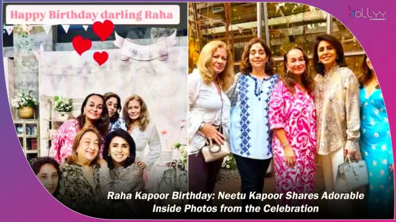 Raha Kapoor Birthday: Neetu Kapoor Shares Adorable Inside Photos from the Celebration