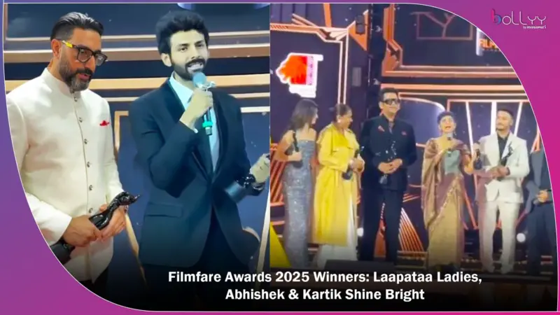 Filmfare Awards 2025 Winners: Laapataa Ladies, Abhishek & Kartik Shine Bright