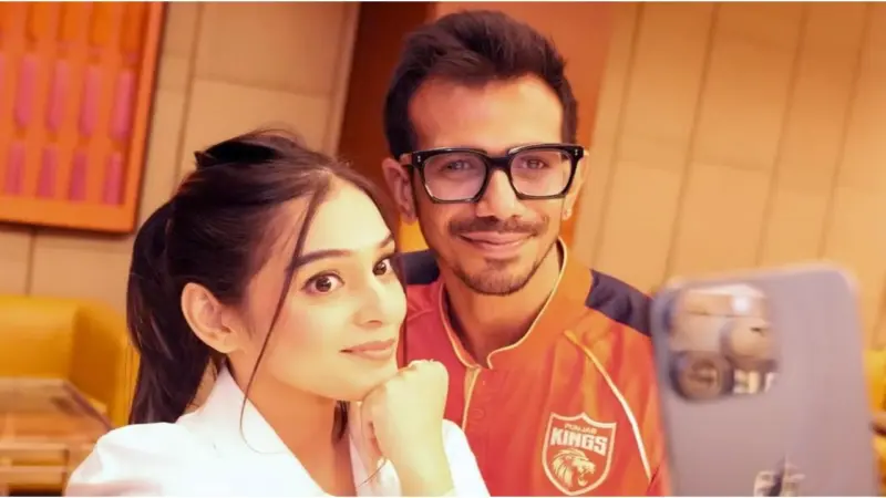 WATCH: Yuzvendra Chahal's rumored GF RJ Mahvash takes over internet as she cheers for cricketer during latest IPL match
