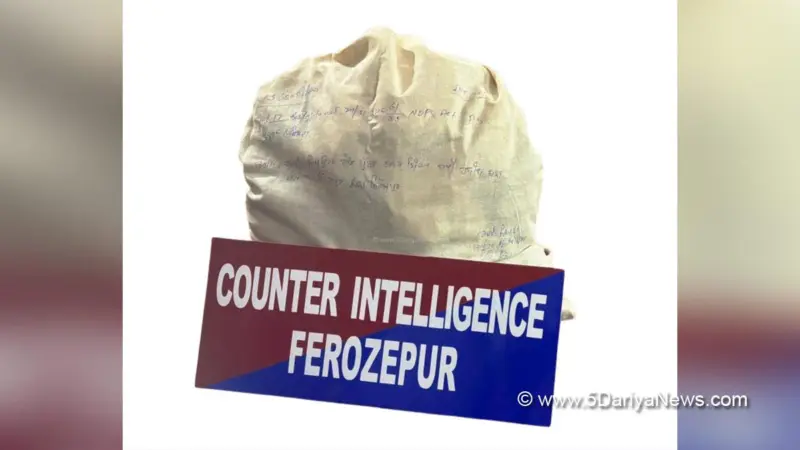One Linked To Cross-Border Drug Cartel Held With 5kg Heroin In Ferozepur