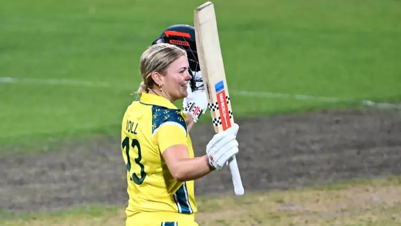 IND W vs AUS W: जॉर्जिया वॉल के शतक से जीता ऑस्ट्रेलिया, भारत को 5 विकेट से हराकर वनडे सीरीज किया अपने नाम