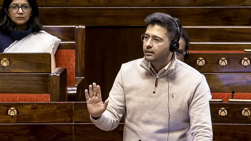 AAP removes Raghav Chadha as deputy leader of Rajya Sabha: Report