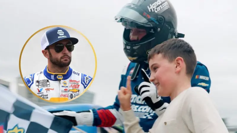 'I'm a Phone Call Away!' Chase Elliott Vows to Always Support Kyle Busch's Son Brexton