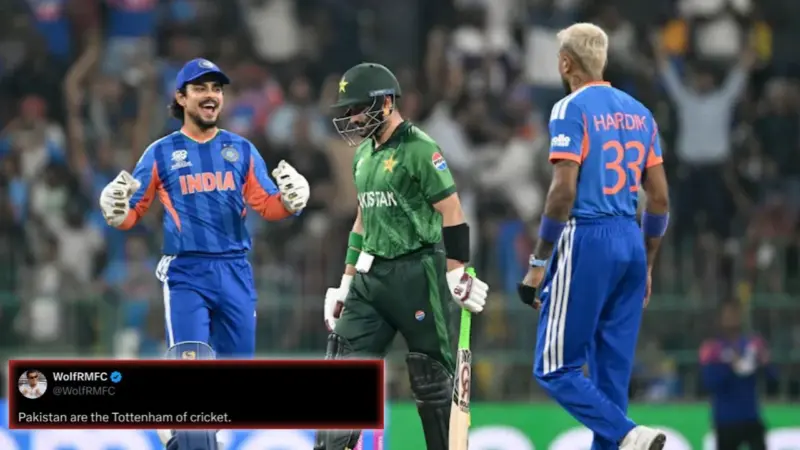 'Tottenham of Cricket' - Fans Troll Pakistan After Embarrassing Defeat to India at T20 World Cup