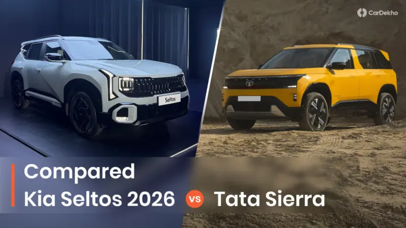New Kia Seltos 2026 vs 2025 Tata Sierra: Battle Of The 2 NEWEST AND HOTTEST Compact SUVs!