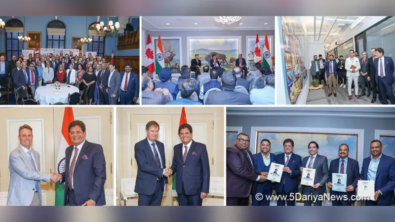 Piyush Goyal Concludes Landmark Canada Visit