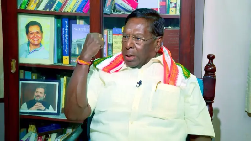 AINRC-BJP didn't win election on policy or performance: V Narayanasamy