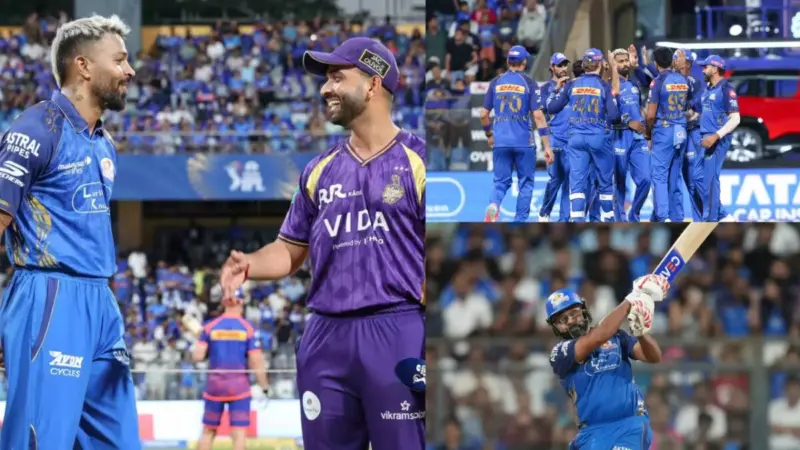 MI vs KKR मैच में बने 22 बड़े रिकॉर्ड, मुंबई इंडियंस ने दर्ज की सबसे बड़ी जीत; रोहित शर्मा ने विराट कोहली को पछाड़ा