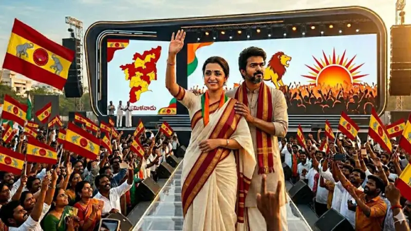 Trisha Political Entry: త్రిష పొలిటికల్‌ ఎంట్రీ..? విజయ్ మాస్టర్ ప్లాన్ వెనుక నిజం ఏంటి?