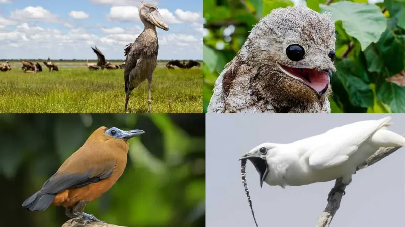 அதிபயங்கரமான ஓசையை எழுப்பும் 4 பறவை இனங்கள்!