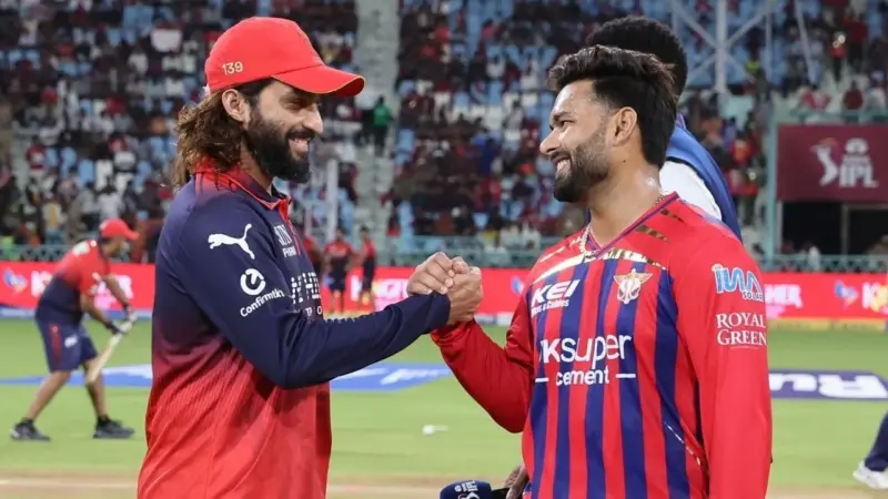 RCB vs LSG: ಟಾಸ್ ಗೆದ್ದು ಚೇಸಿಂಗ್ ಆರಿಸಿಕೊಂಡ ರಾಯಲ್ ಚಾಲೆಂಜರ್ಸ್ ಬೆಂಗಳೂರು!