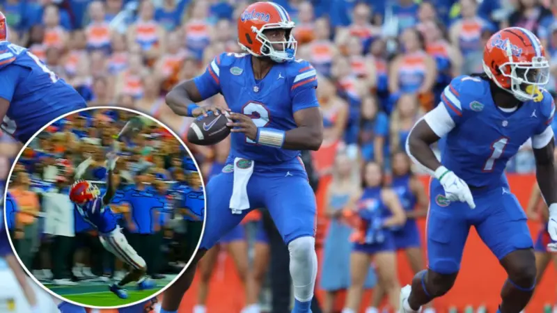 (Video) Catch of the Year? Vernell Brown Takes an OBJ-Inspired Blinder Against Long Island