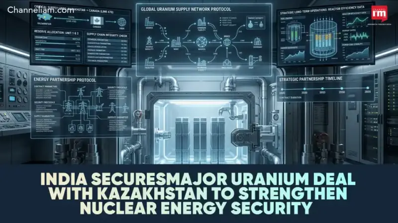 India signs uranium supply pact with Kazatomprom