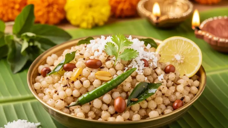 Sharadiya Navratri Recipe लोकप्रिय आणि पौष्टिक साबुदाणा खिचडी