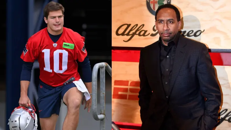 Stephen A. Smith Labeling Drake Maye a 'Liar' For Not Knowing First Take Infuriates Fans - "Straight Up Clown Show"