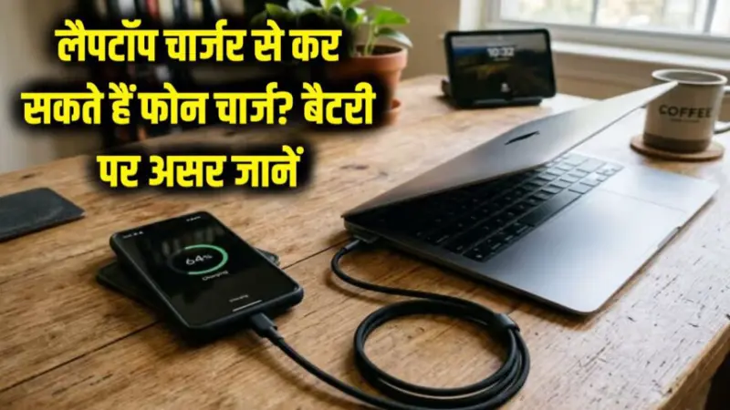 क्या लैपटॉप के चार्जर से चार्ज कर सकते हैं अपना स्मार्टफोन? कहीं बैटरी न हो जाए खराब, जान लें हर शंका का सही जवाब