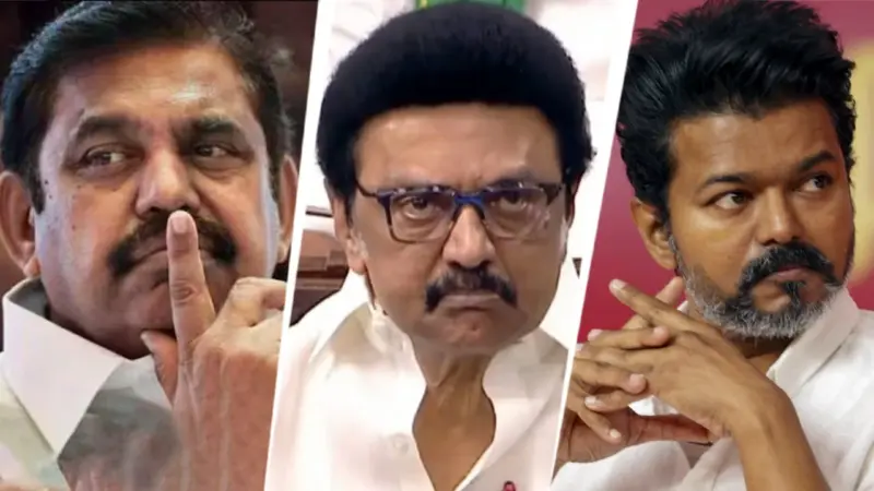 விசித்திரமான தேர்தல் இது..! கதறும் ஸ்டாலின், எடப்பாடி.. வென்றும் முதல்வராக முடியாமல் தவிக்கும் விஜய். தமிழக அரசியலில் அரங்கேறும் வினோத 'நாற்காலி' ஆட்டம்..!!