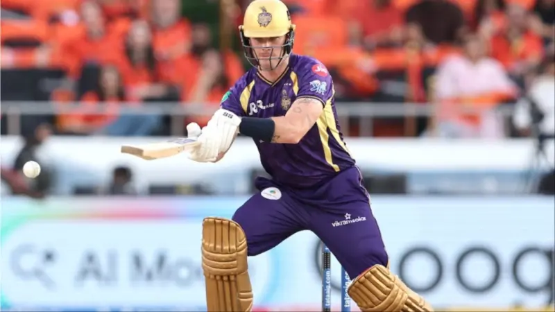 Watch: Finn Allen smashes Pat Cummins for 27-run over in SRH vs KKR IPL 2026 clash