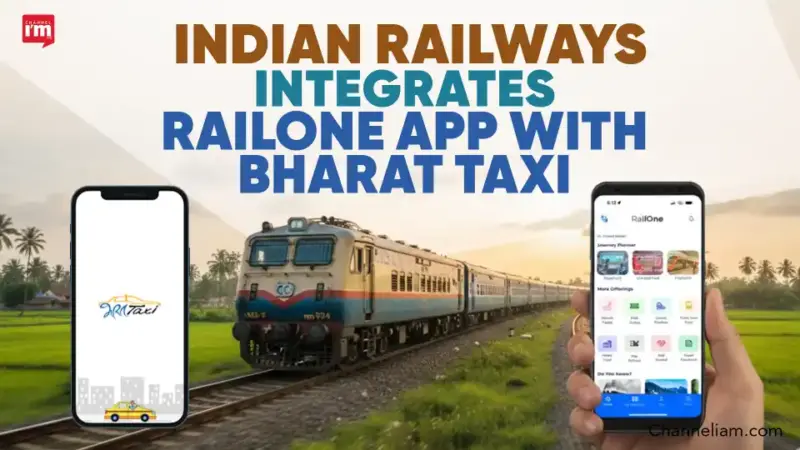 RailOne App links with Bharat Taxi