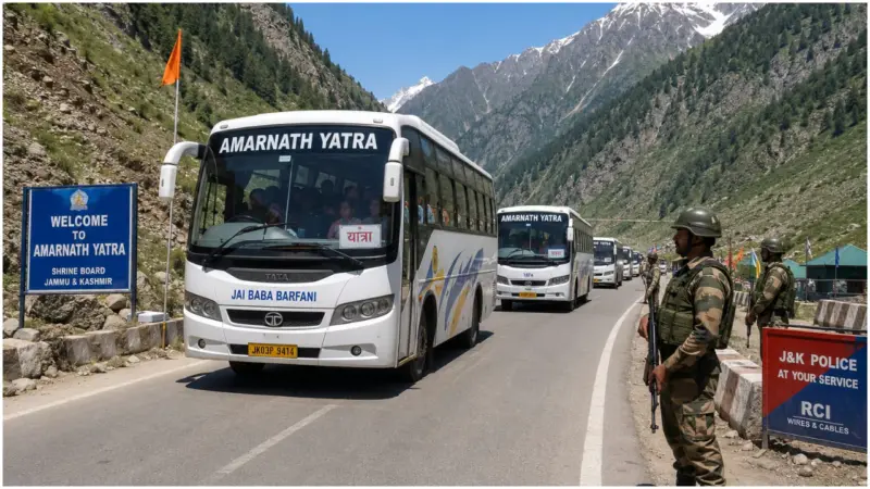 Amarnath Yatra: Jammu Transport Department to operate 200 buses, routes to cover Pahalgam and Baltal paths