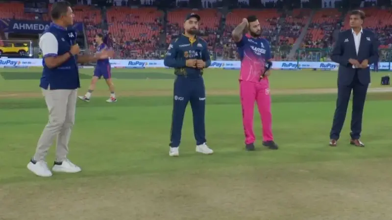 ఐపీఎల్ 2026: టాస్ గెలిచిన రాజస్థాన్ రాయల్స్