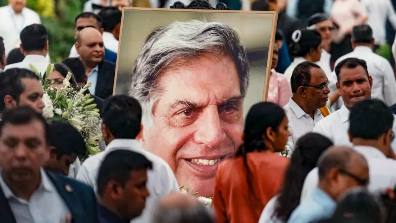 RIP Ratan Tata Highlights| Final rites of Ratan Tata performed with full state honours