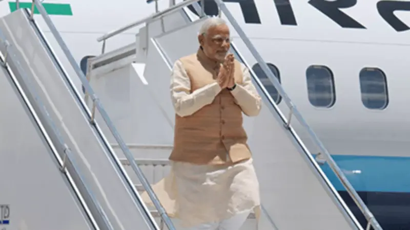 నేడు భారత్కు ప్రధాని మోదీ