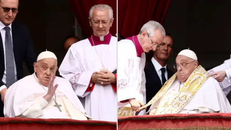 Pope Francis Wishes 'Happy Easter' To Cheering Crowds at St Peter's Square
