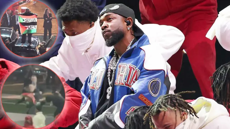 Kendrick Lamar 'performer' tackled for waving Palestine flag during Super Bowl LIX half-time show: "Braver than NFL"