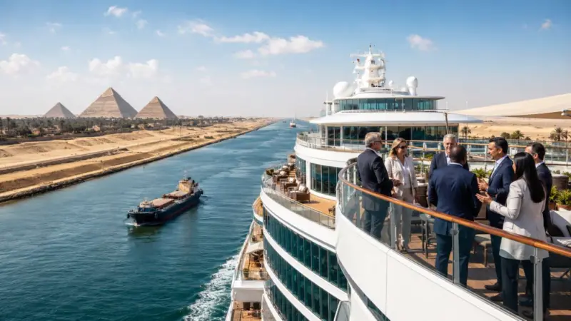 WTTC Hosts Leadership Cruise Along Egypt's Suez Canal